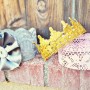 DIY Lace Crown at littleinspiration.com