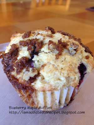 blueberry maple muffins logo