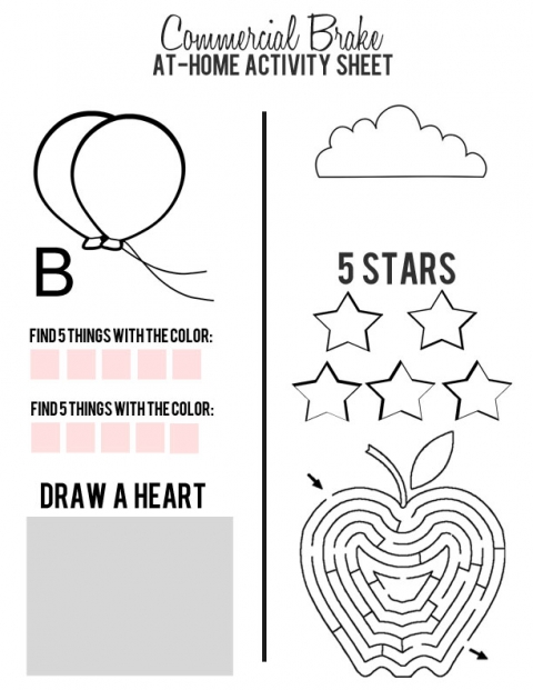 preeschool-activity-sheet