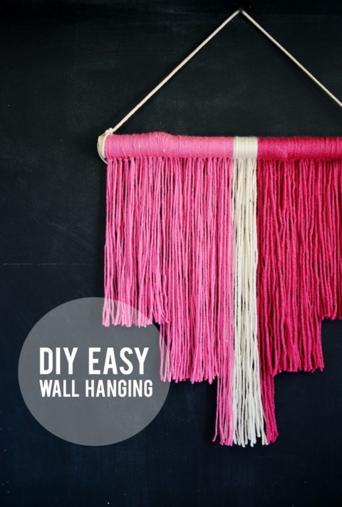 DIY-Easy-Wall-Hanging